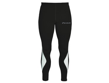 GIVOVA RUNNING LONG PANT BLK/WHT