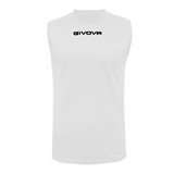 GIVOVA SHIRT SLEEVELESS ONE WHT