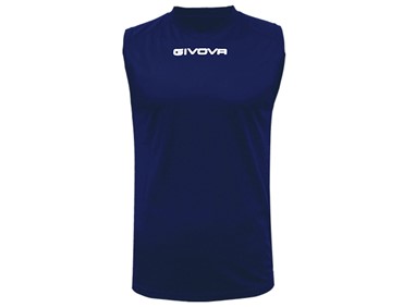 GIVOVA SHIRT SLEEVELESS ONE NAV