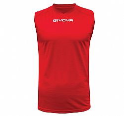 GIVOVA SHIRT SLEEVELESS ONE RED