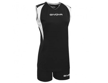 GIVOVA KIT VOLLEY BLK/WHT