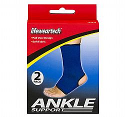 2-PACK ANKLE SUPPORT 8.5cm X 8.5cm