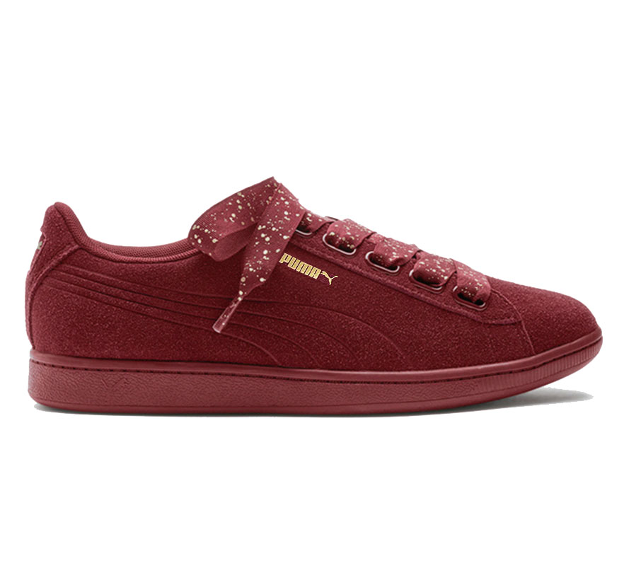 puma vikky ribbon dots sneakers