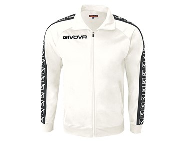 GIVOVA GIACCA TRICOT BAND WHT