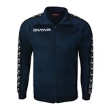 GIVOVA GIACCA TRICOT BAND NAV