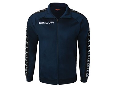 GIVOVA GIACCA TRICOT BAND NAV