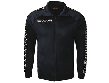 GIVOVA GIACCA TRICOT BAND BLK