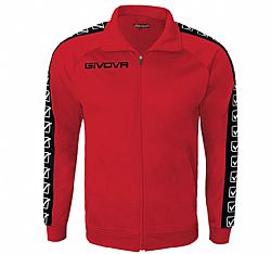 GIVOVA GIACCA TRICOT BAND RED