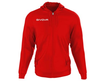 GIVOVA FELPA FULL ZIP 500 RED