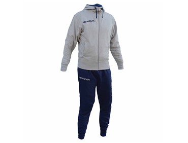 GIVOVA TRACKSUIT POKER GREY/NAV