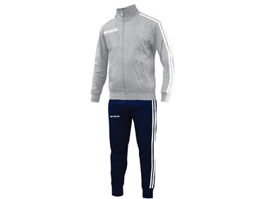 GIVOVA TRACKSUIT SCHOOL GREY MELANGE