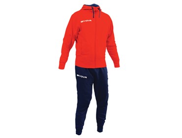 GIVOVA TRACKSUIT POKER RED/NAV