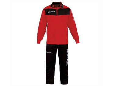 GIVOVA TUTA VELA BLK/RED