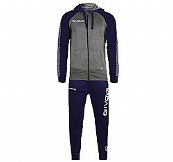 GIVOVA TRACKSUIT ITALIA WITH CAP D.GREY