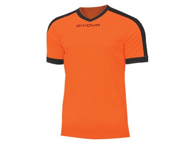 GIVOVA SHIRT REVOLUTION ORA/BLK