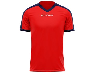 GIVOVA SHIRT REVOLUTION RED/NAV