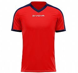 GIVOVA SHIRT REVOLUTION RED/NAV