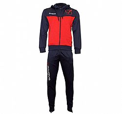 GIVOVA TRACKSUIT VISA POLARFLEECE NAV/RED