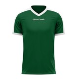 GIVOVA SHIRT REVOLUTION GREEN/WHT