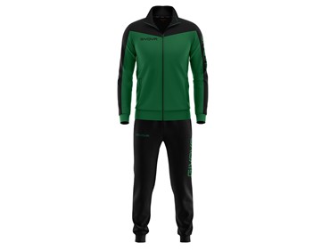GIVOVA TUTA ROMA GREEN/BLK