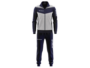 GIVOVA TRACKSUIT VISA LUXURY L GREY MEL