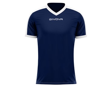 GIVOVA SHIRT REVOLUTION BLU/WHT