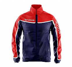 RAIN JACKET ASIA BLU/RED