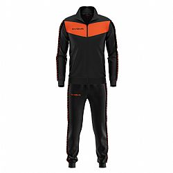 GIVOVA TRACKSUIT VISA BANDA BLK/FL ORA