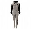 GIVOVA W TRACKSUIT 103 FLEECE L GREY/BLK