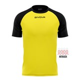 GIVOVA CAPO SHIRT MC YELLOW/BLK
