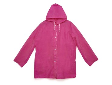 RAINCOAT PINK REUSABLE COMPACT