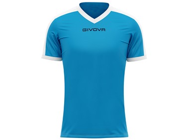 GIVOVA SHIRT REVOLUTION CEL/WHT