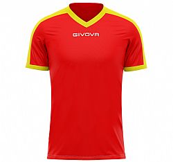 GIVOVA SHIRT REVOLUTION RED/YEL