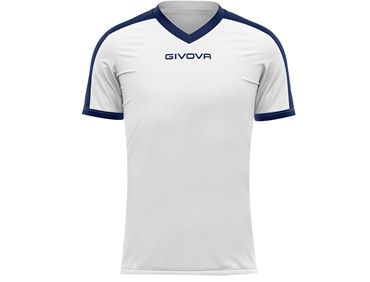 GIVOVA SHIRT REVOLUTION WHT/NAV