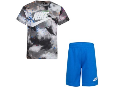 NIKE B NSW TIE DYE TEE+SHORT
