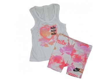 NIKE TANK & BIKE SHORT SET
