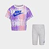 NIKE HBR BOXY TEE BIKE SHORT SET