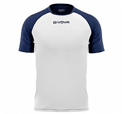 GIVOVA CAPO SHIRT MC WHT/NAV