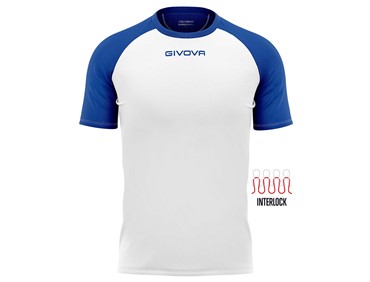 GIVOVA CAPO SHIRT MC WHT/ROY