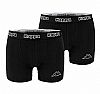 KAPPA BOXERS 2-PACK BLK/BLK