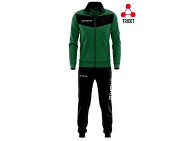 GIVOVA TUTA VISA GREEN/BLK