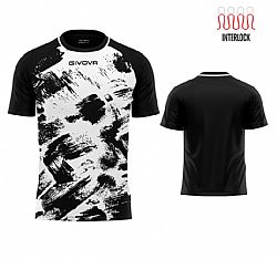 GIVOVA SHIRT ART INERLOCK BLK/WHT