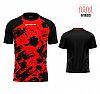 GIVOVA SHIRT ART INERLOCK RED/BLK