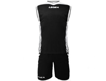 LEGEA KIT JACKSON BASKET BLK/WHT