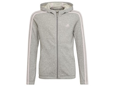 ADIDAS JR 3 STRIPES HOODIE