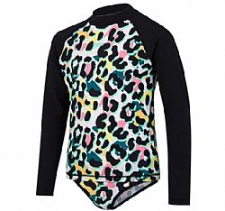 SPEEDO LS RASH TOP SET BLK/WHT