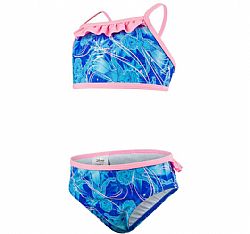 SPEEDO ESS FRILL 2PC BLU/BLU