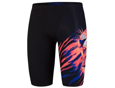 SPEEDO PLMT DIGI V-CUT JAMMER AM BLK