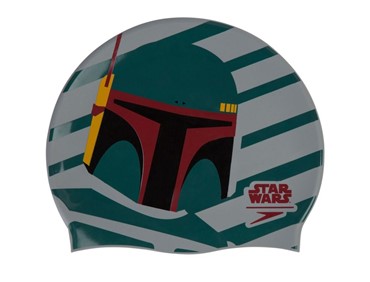 SPEEDO BOBA FETT SLOGAN PRT CAP AU GREY