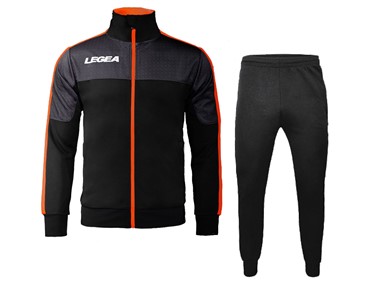 LEGEA TUTA CARACAS BLK/ORA FL